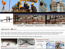 Tablet Screenshot of istanbulelektrik.com.tr